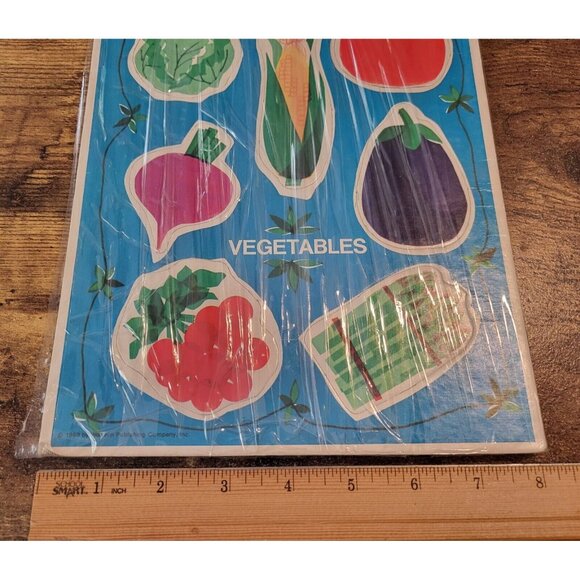 Lot of 2 Vintage Cardboard Kids' Tray Puzzles Western Publishing Co. 1969 - Picture 6 of 11